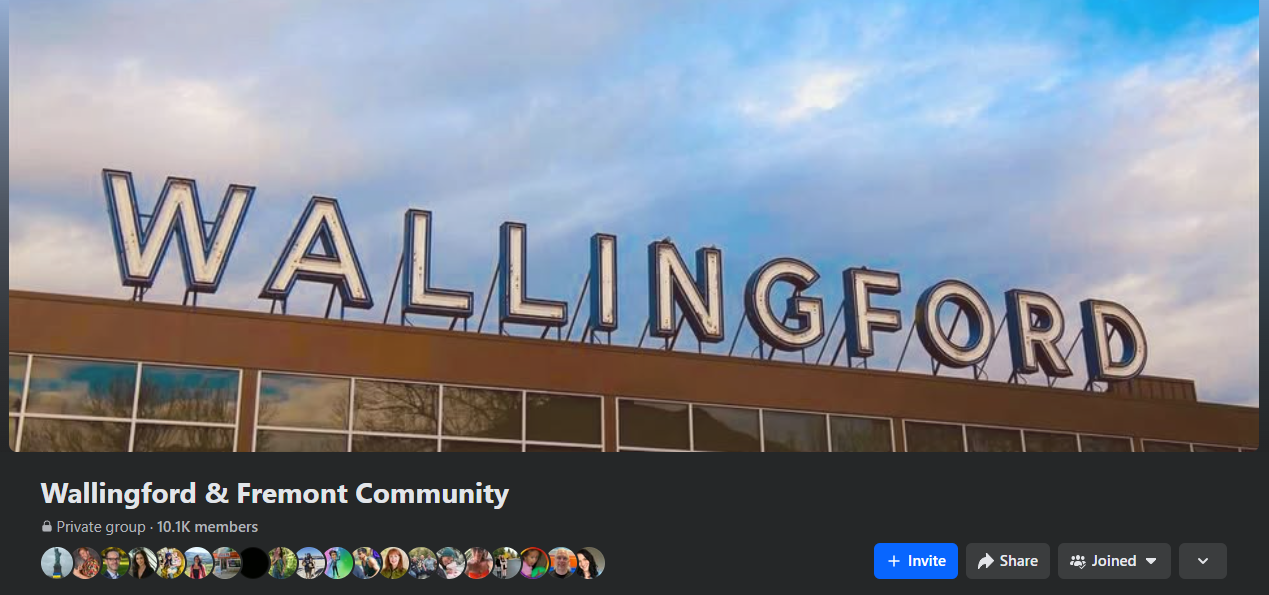 Example of a Neighborhood & Community Group Post