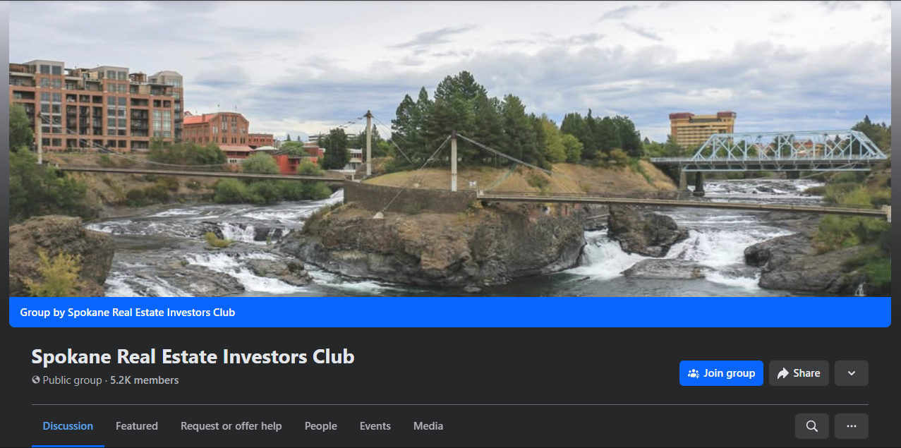 Example of a real estate investor group